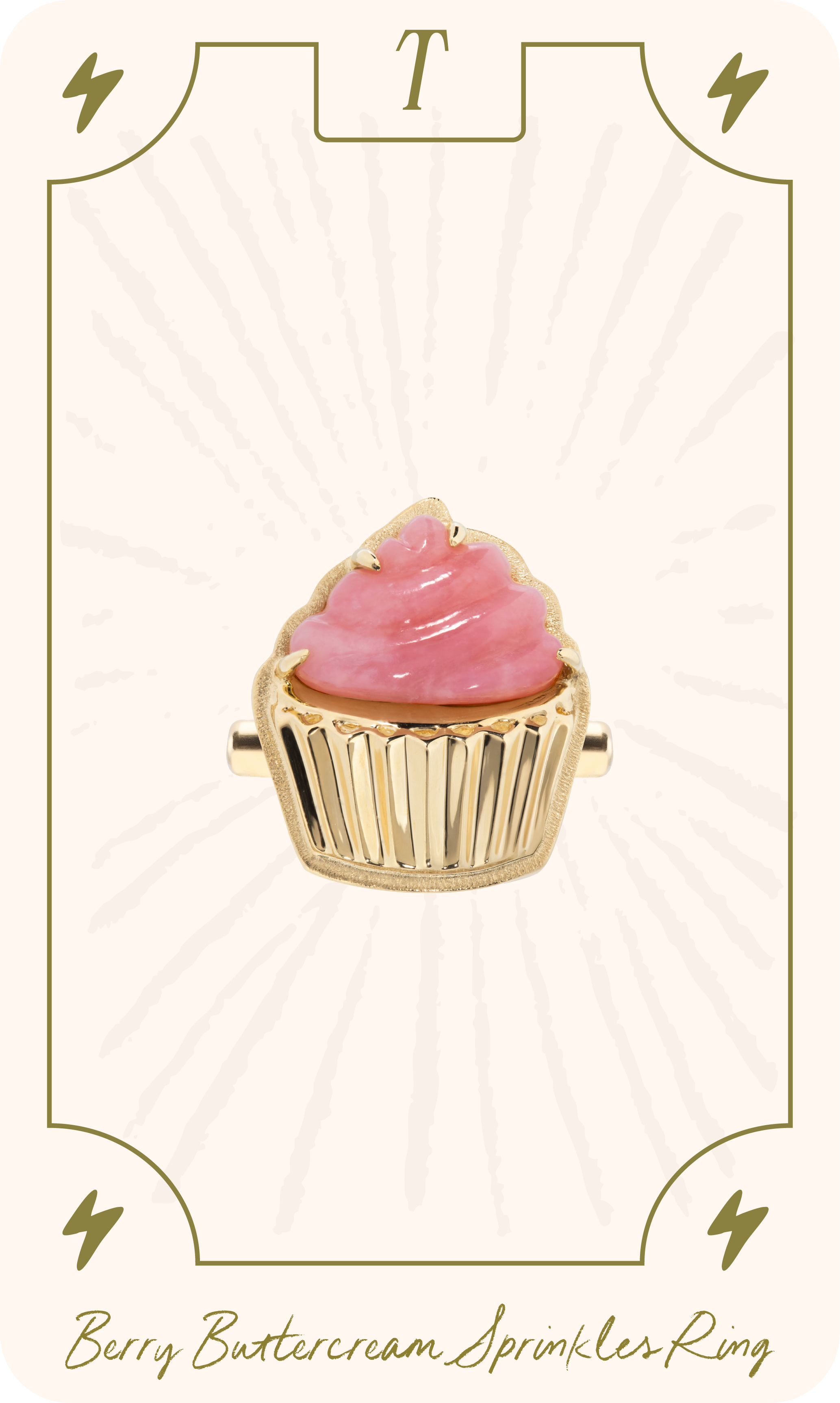 Berry Buttercream Sprinkles Ring