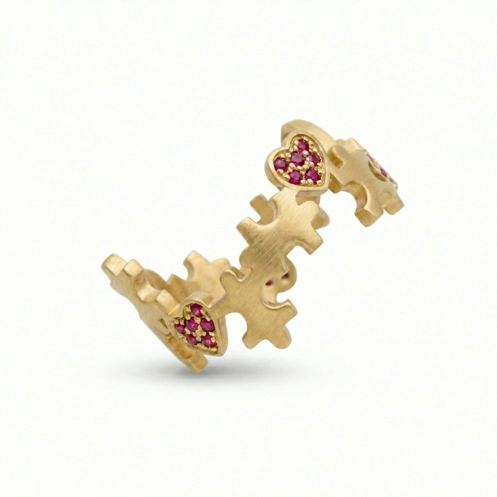 The Heart Edition Brushed Ring