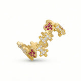 The Heart Edition Full Pave Ring