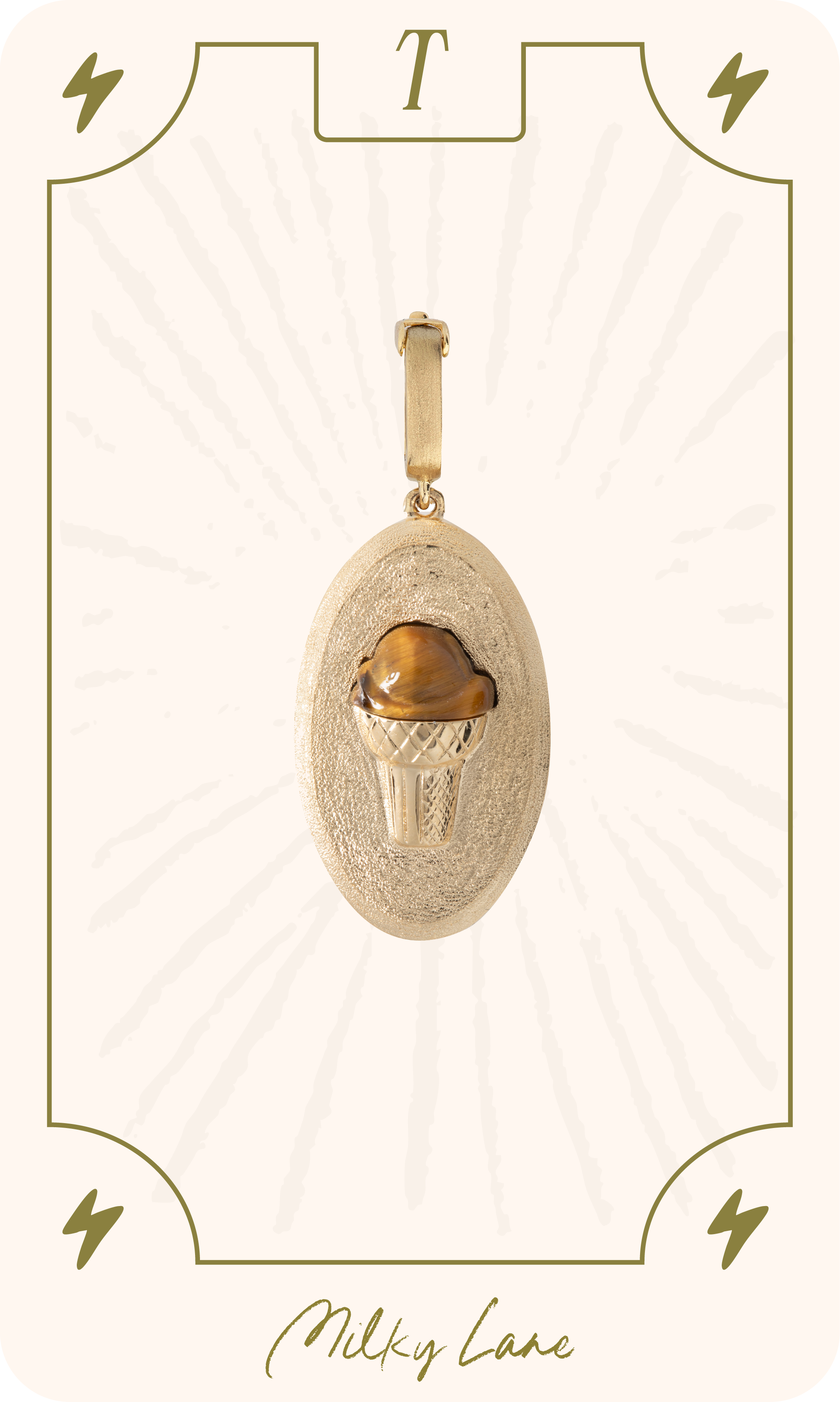 Milky Lane Tiger Eye