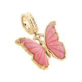 Spread Your Wings Pink Opal 2.0 Charm