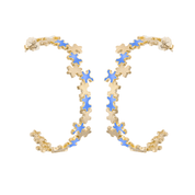 Multi-Enamel Large Hoops