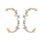 Multi-Enamel Large Hoops