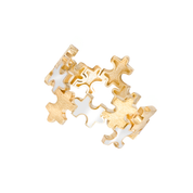 Multi-Enamel Ring in White