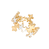 Multi-Enamel Ring in White