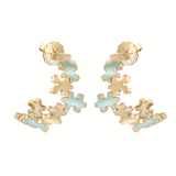 Multi-Enamel Mini Hoops