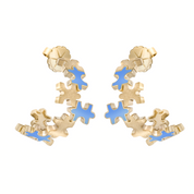 Multi-Enamel Mini Hoops