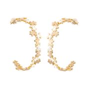 Multi-Enamel Large Hoops