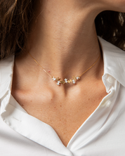 Multi-Enamel Small Necklace