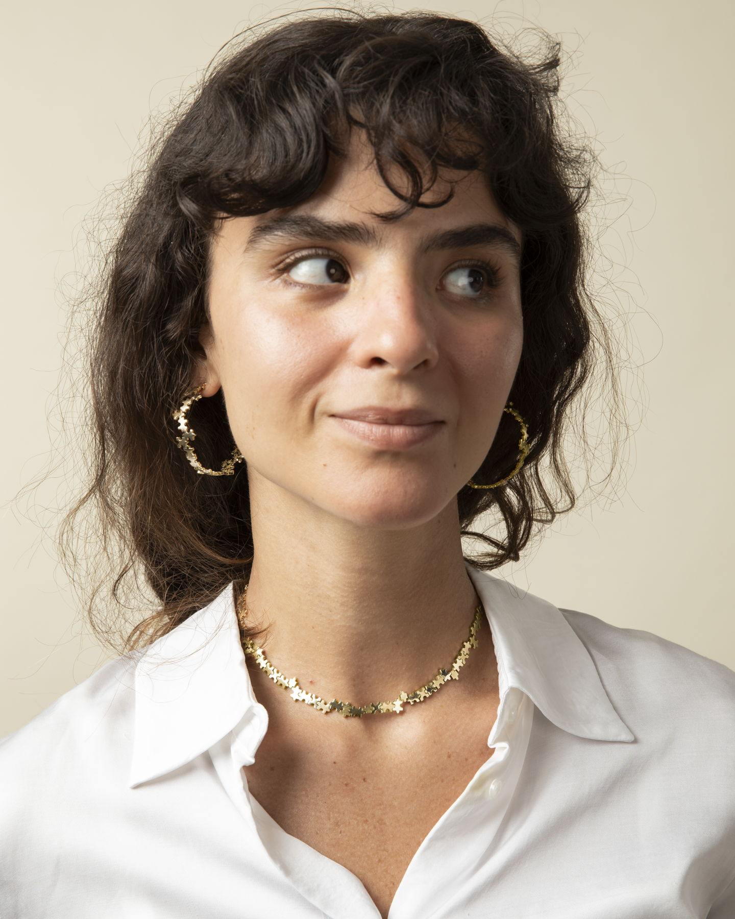 Multi-Enamel Large Hoops