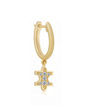 Full-Pavé Micro Hoops