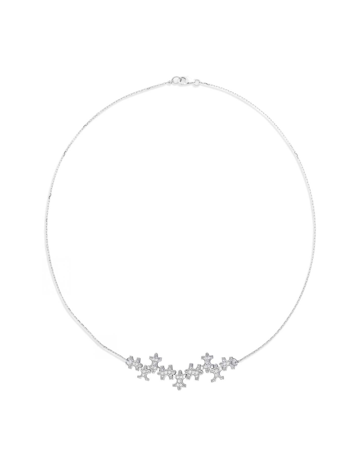 Full-Pavé Small Necklace
