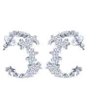 Full-Pavé Small Hoops