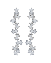 Full-Pavé Long Earrings