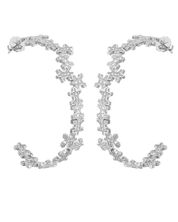 Full-Pavé Large Hoops
