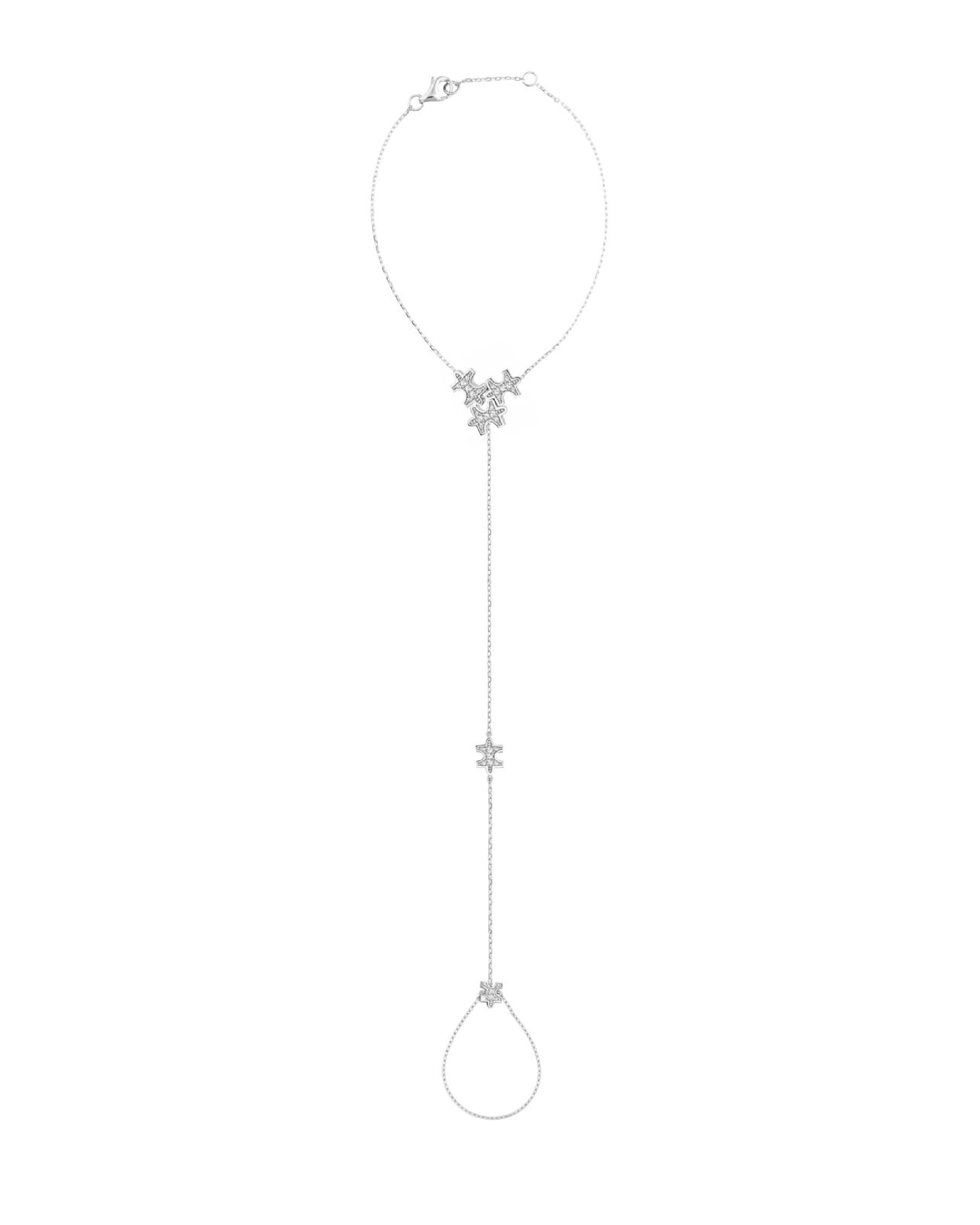 Full-Pavé Hand-Chain