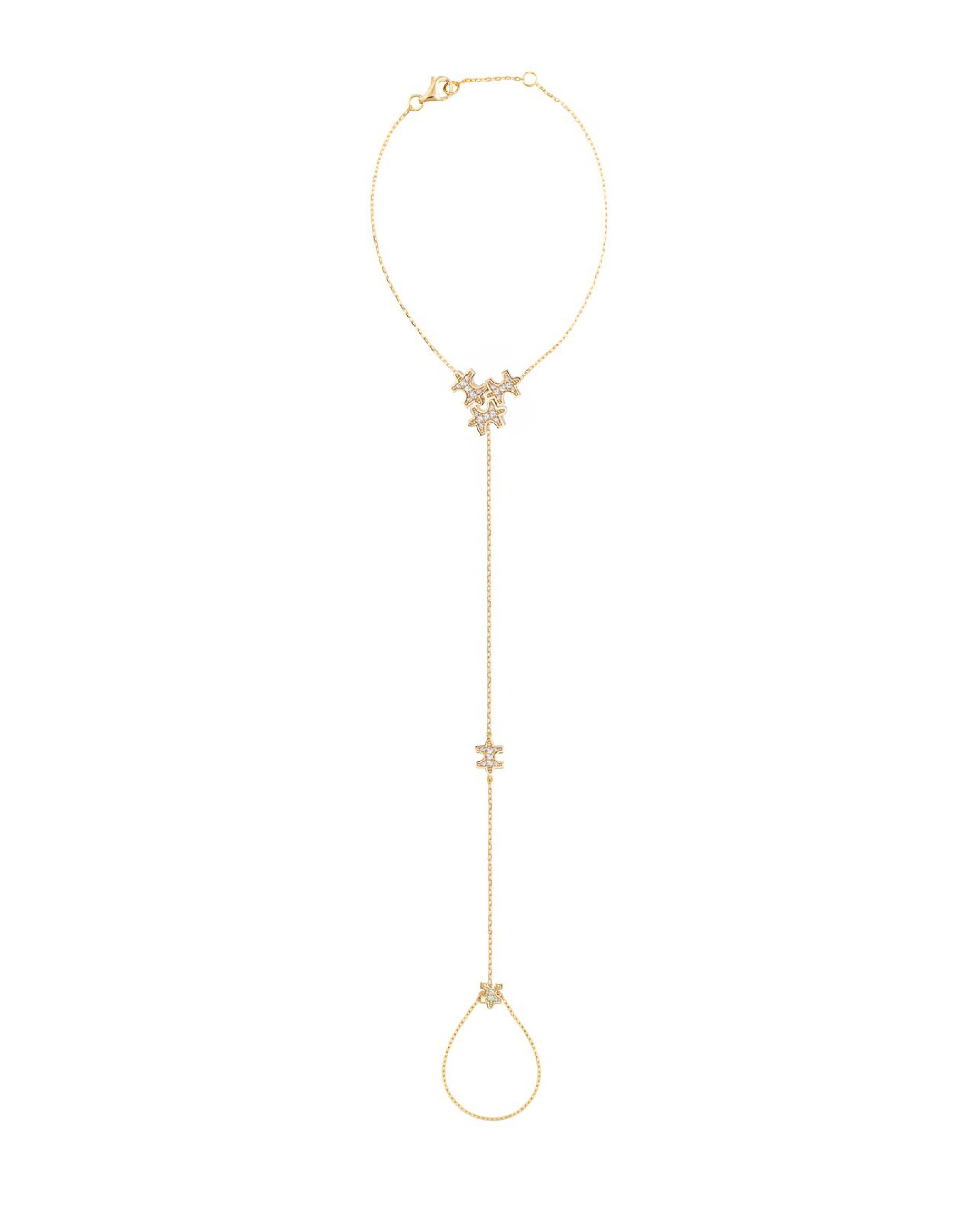 Full-Pavé Hand-Chain