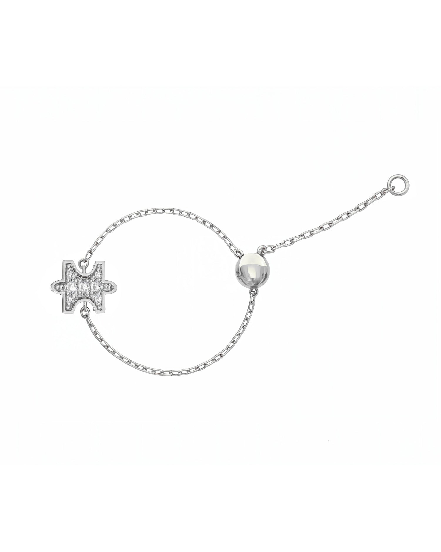 Full-Pavé Micro Adjustable Chain Ring