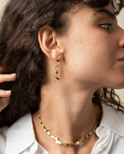 Signature Gold Long Earrings