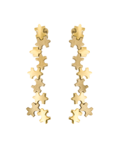 Signature Gold Long Earrings