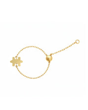 Signature Gold Micro Adjustable Chain Ring