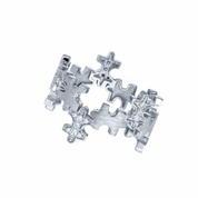 Multi-Pavé Ring