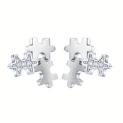 Multi-Pavé Mini Studs