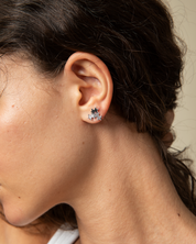 Multi-Pavé Mini Studs