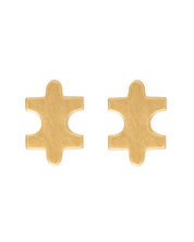 Signature Gold Micro Earring Studs