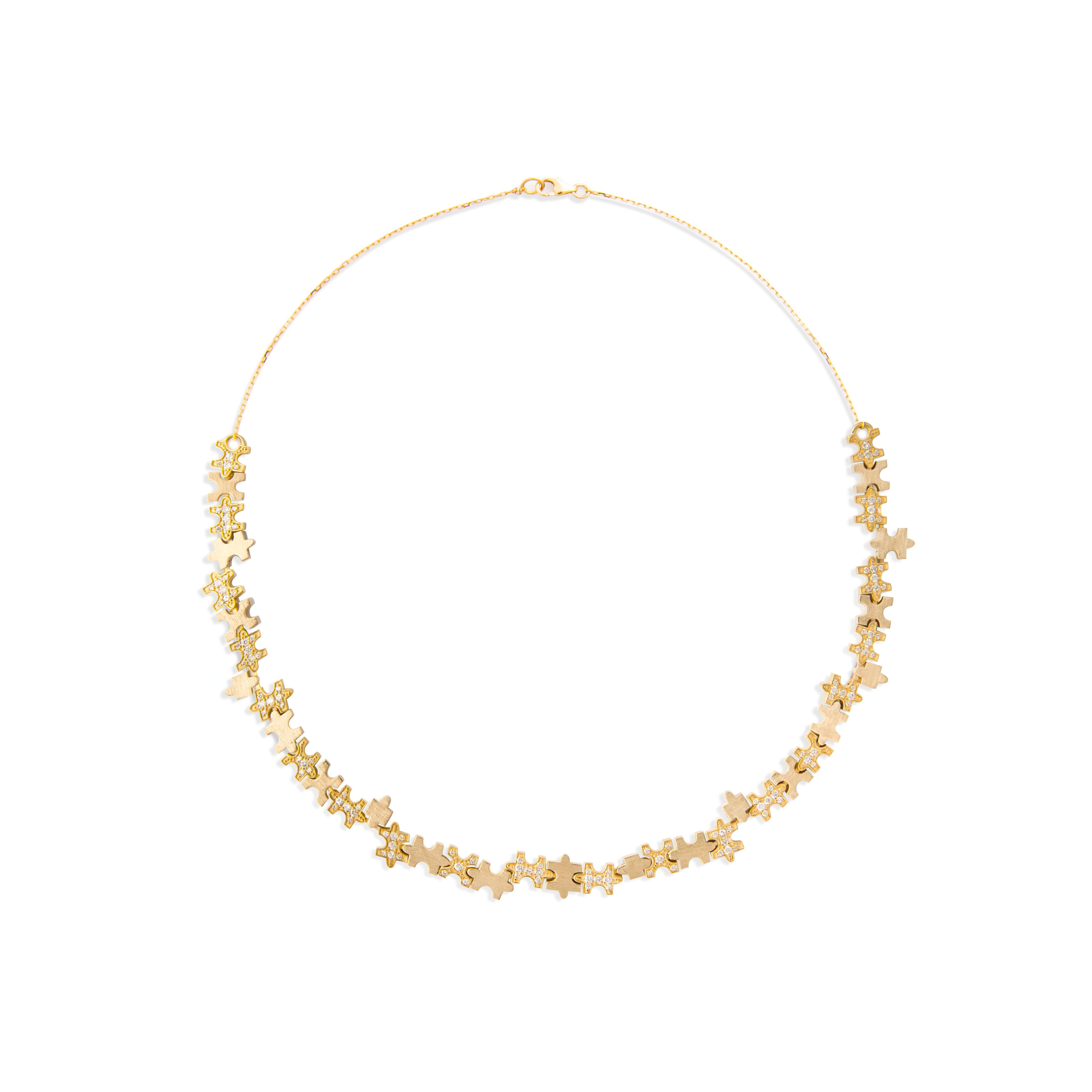 Multi-Pavé Full Necklace