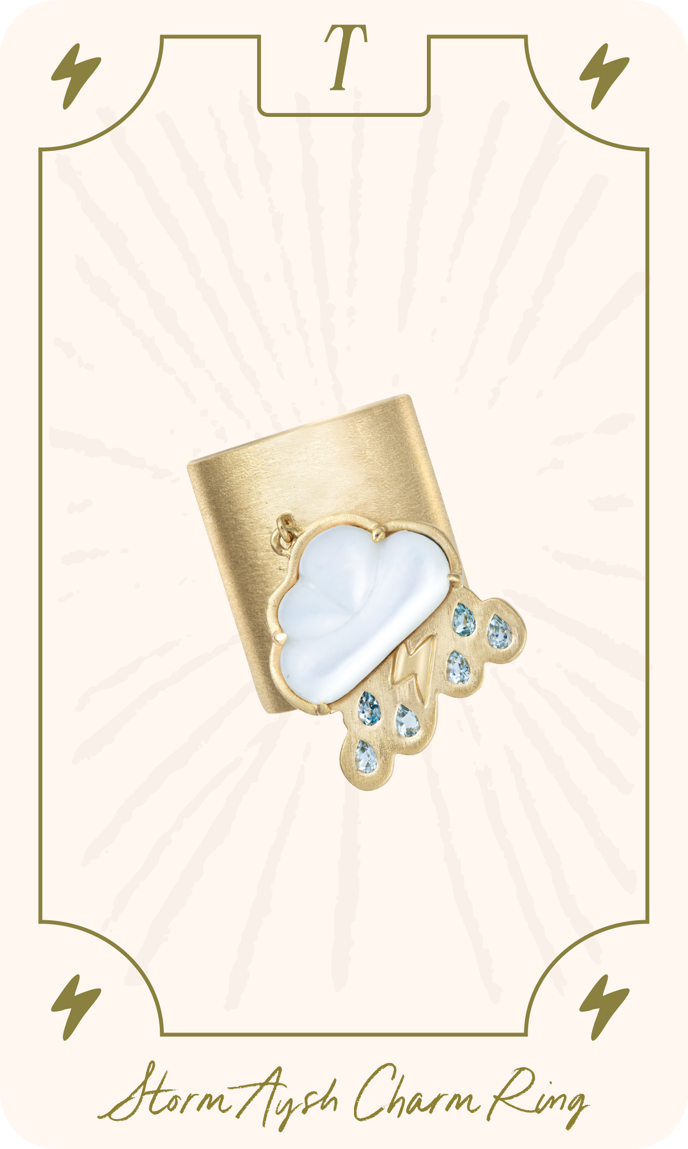 Storm Aysh Charm Ring
